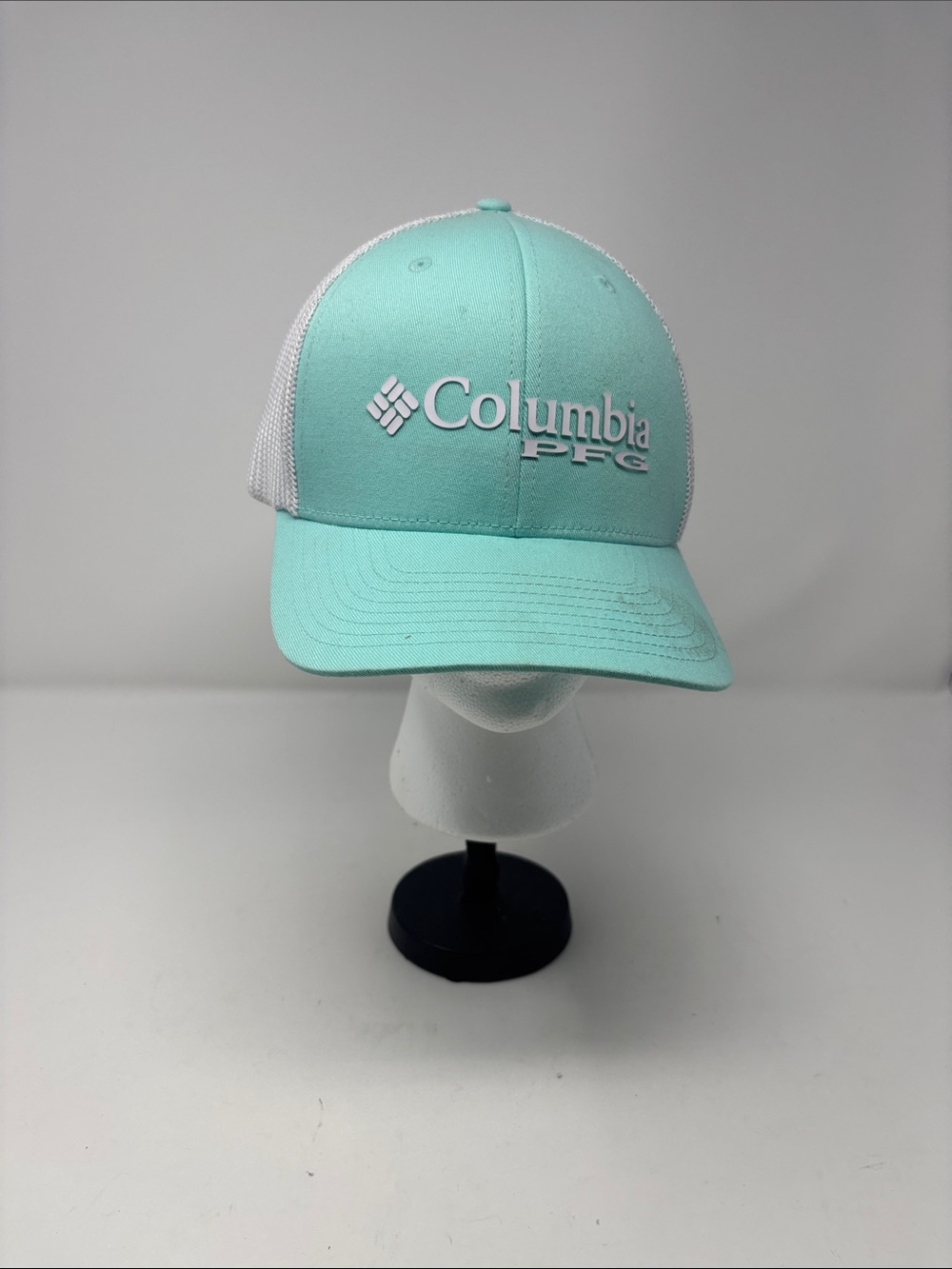 Columbia Mint Turquoise Mesh Back Baseball Cap